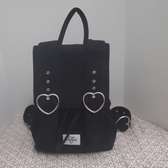 Valfre Handbags - Valfre Madeline  Velvet Backpack.